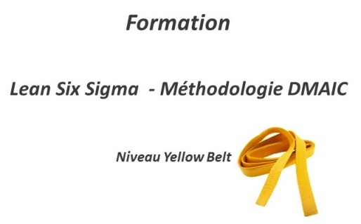 Le Lean Six Sigma - DMAIC Yellow Belt est une formation lean management